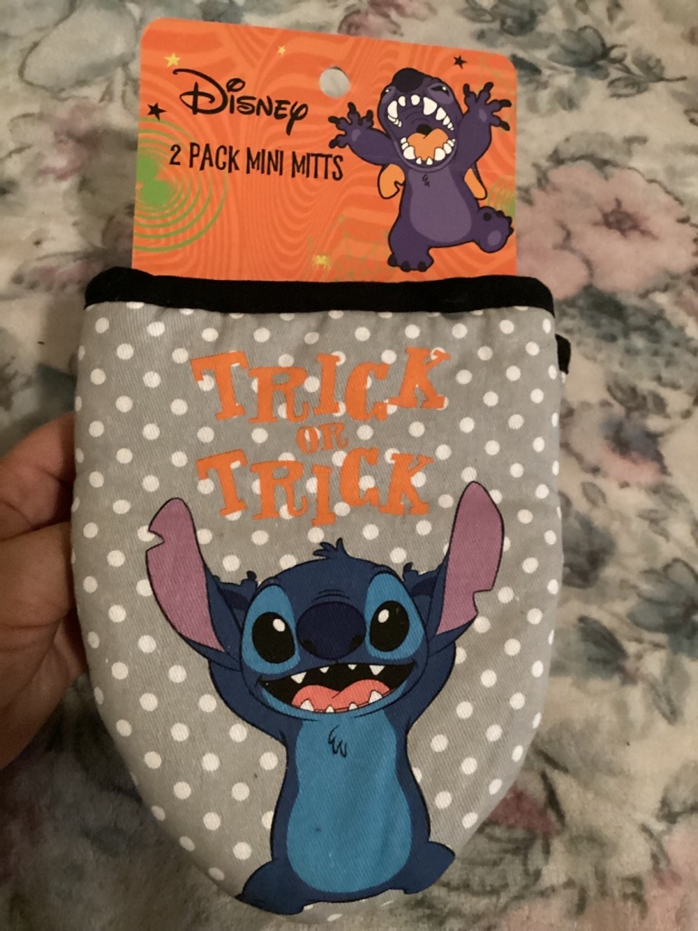New Disney StitchHalloween Mini Oven Mitts